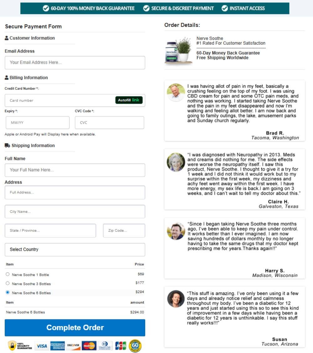 Nerve Soothe-order-safe-payment-secure